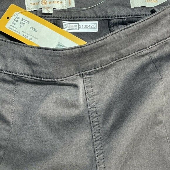 Tory Burch Womens Brown Legging Pants Size 27 - Picture 8 of 9
